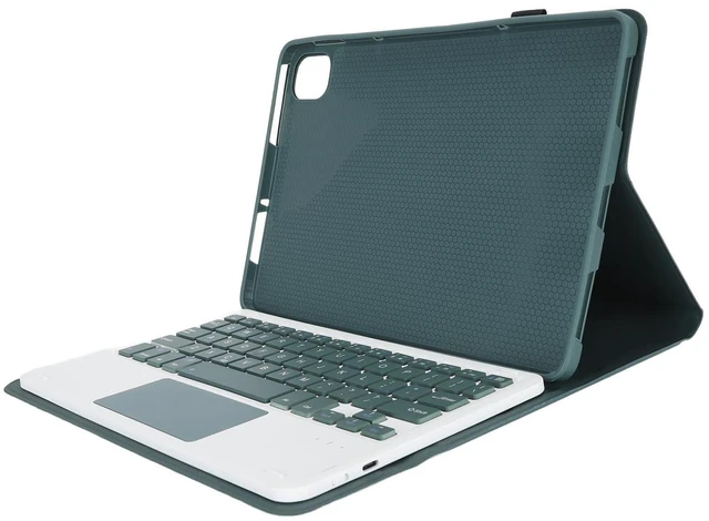 Alt view image 8 of 10 - Tablet Keyboard, Detachable Backlit for Productivity, Portable 11 Inch Keyboard Business Travelers Home Office Use, Black (Dark Green)