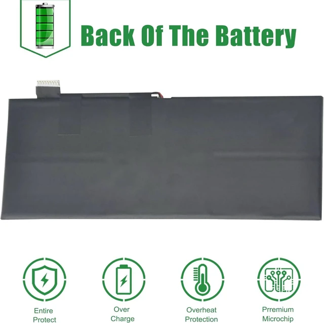 Alt view image 12 of 12 - L140BAT-4 Laptop Battery Replacement for Clevo L140CU L141CU L140MU L141MU Series Notebook Black 7.7V 73Wh 9350mAh