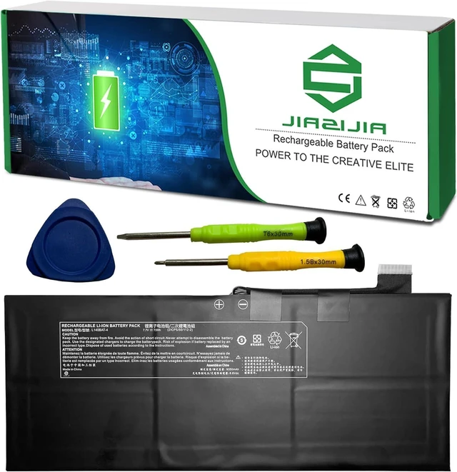 Alt view image 7 of 12 - L140BAT-4 Laptop Battery Replacement for Clevo L140CU L141CU L140MU L141MU Series Notebook Black 7.7V 73Wh 9350mAh
