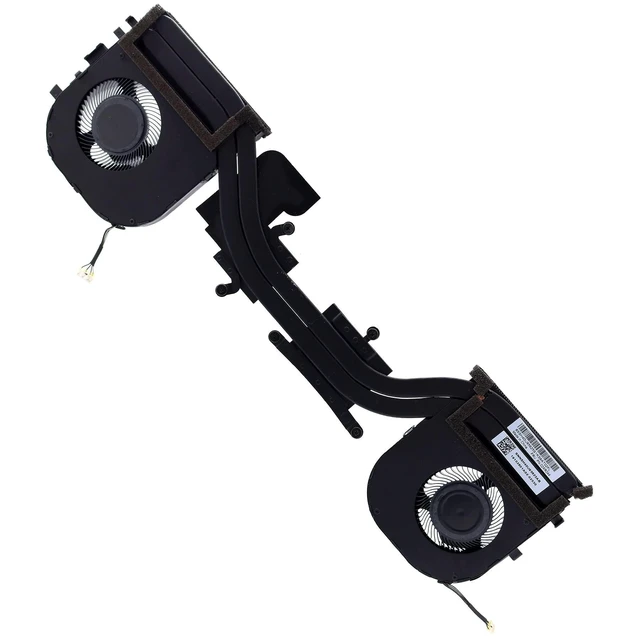 Alt view image 9 of 10 - Deal4GO CPU & GPU Cooling Fan Heatsink Thermal Assembly 02XR044 Replacement for Lenovo Thinkpad P1 Gen 2 & X1 Extreme 2nd Gen