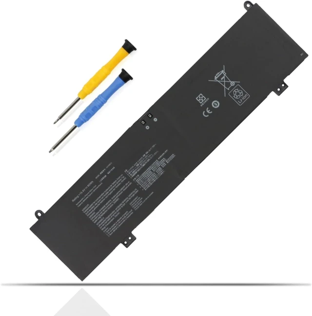 Alt view image 8 of 14 - C41N2013 90Wh Laptop Battery Replacement for Asus TUF Gaming A15 FA507 A17 FA707 F15 FX507 F17 FX707 Asus ROG Zephyrus G15 GA503 QEM QM QR QS M16 GU603 HM HR S17 GX703 HR HS Strix Scar G17 C41N2013-1