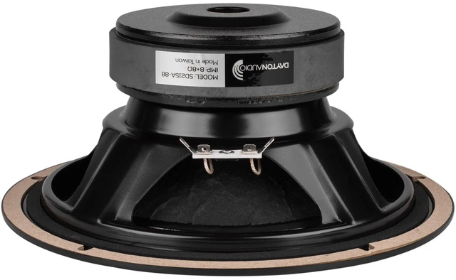 Alt view image 6 of 8 - Dayton Audio SD215A-88 8" DVC Subwoofer