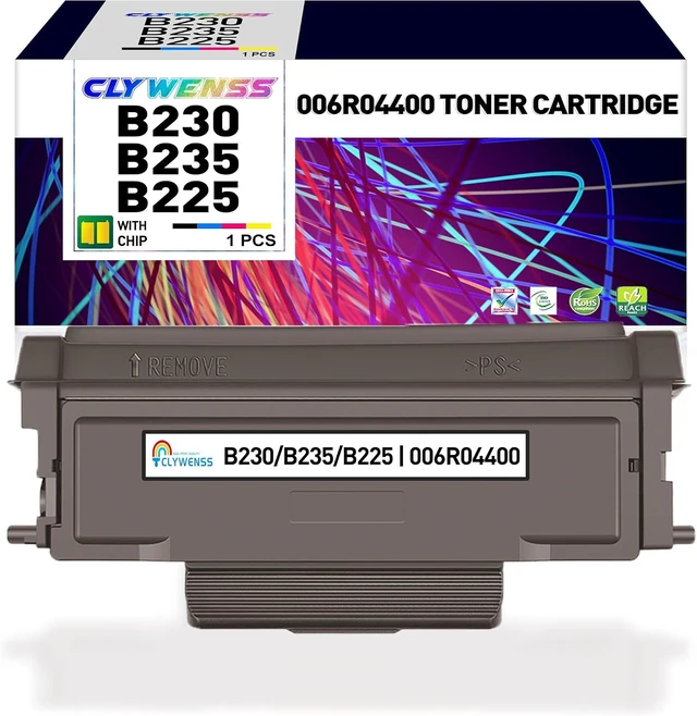 Alt view image 8 of 14 - B230 B225 B235 Black Toner Cartridge Replacement for Xerox 006R04400 for Xerox B230 B235 B225 Printer Ink (High Yield-3,000 Pages, 1-Pack)