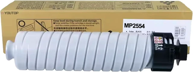 Alt view image 8 of 14 - MP2554 MP3554 Black Toner Cartridge Replacement for Ricoh MP2554,MP2555,MP3054,MP3055,MP3554,MP3555,MP4054,MP4055, MP5054,MP5055,MP6054,MP6055, IM2500, IM3500, IM4000, IM5000, IM6000