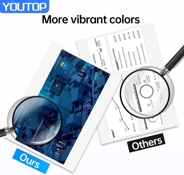 Alt view image 12 of 14 - MP2554 MP3554 Black Toner Cartridge Replacement for Ricoh MP2554,MP2555,MP3054,MP3055,MP3554,MP3555,MP4054,MP4055, MP5054,MP5055,MP6054,MP6055, IM2500, IM3500, IM4000, IM5000, IM6000