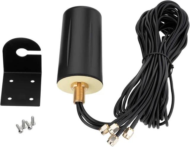 Alt view image 10 of 14 - Bingfu 5G LTE Dual Band 4x4 MIMO Outdoor Antenna with 10FT Cable SMA Male Connector for Verizon AT&T T-Mobile 4G 5G Hotspot Modem Wireless Router Cellular Gateway Trail Camera