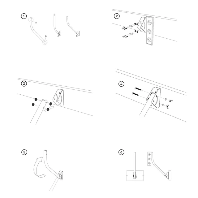 Alt view image 12 of 14 - Tempest Original Universal Mount - Adjustable Outdoor Weather Station Mounting Kit - Easy Installation, Solid Structure, Weather Proof