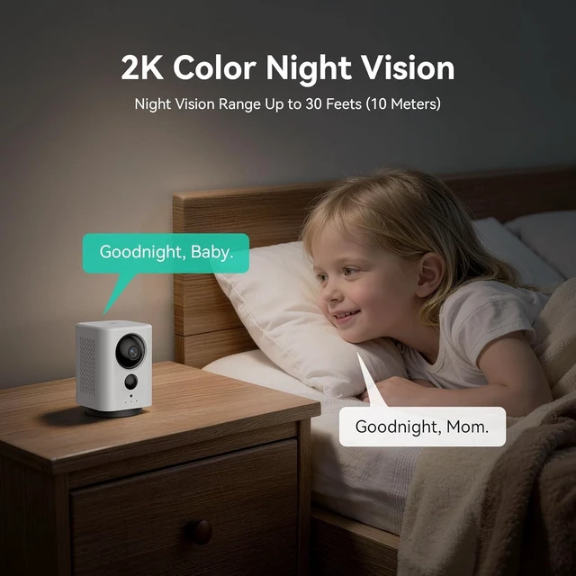 Alt view image 12 of 14 - LIWAN 4G LTE Cellular Security Camera Indoor Wireless, No WiFi Security Camera for Home/Baby/Pet/Elderly, 7800mAh Rechargeable Battery Powered, 2K 360° PTZ, AI Human Detection, Built-in SIM Card