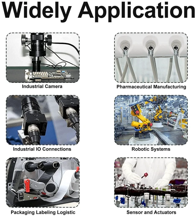 Alt view image 9 of 10 - Lonlonty M12 8 Pin Male & Female Socket Panel Aviation Wire Connector,12mm Industrial Circular Connector, Outdoor Waterproof IP67,4 Sets