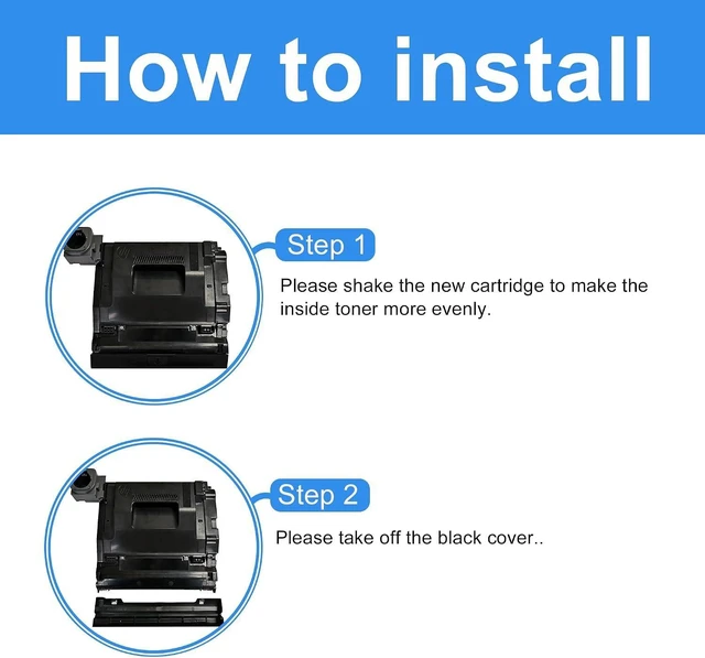 Alt view image 9 of 14 - LCL Compatible Drum Unit Replacement for HP 144A W1144A Drum for Neverstop Laser MFP 1201n 1202nw 1202w Neverstop Laser 1001nw Printer (1-Pack Black)