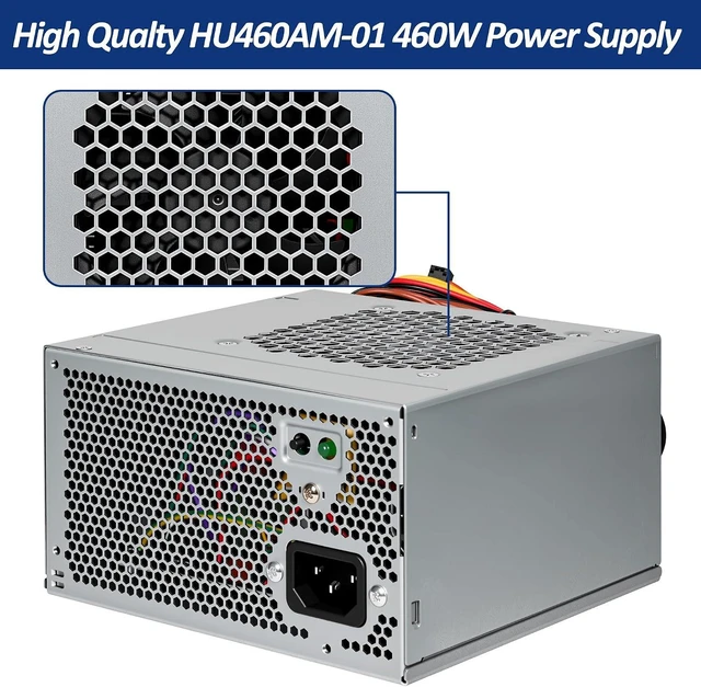 Alt view image 13 of 14 - Upgraded HU460AM-01 WC1T4 D460AM-03 460W Power Supply Compatible with Dell XPS 7100 8000 8100 8300 8500 8700 8900 8910 8920 8930 Alien-Ware Aurora R5 R6 R7