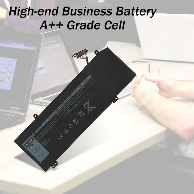 Alt view image 14 of 14 - 1F22N Laptop Battery Compatible with Dell Alienware M15 M17 R1 G7 7590 7790 G5 15 5590 5590-D2783W D2743B D2865B D2863W D2842W D2843W Series Replacement Battery for 01F22N 60Wh