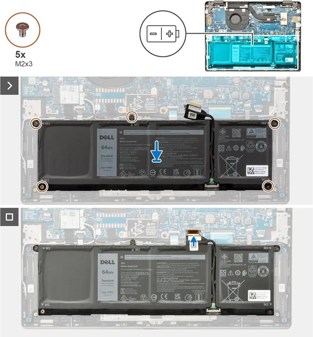 Alt view image 11 of 12 - DELL V6W33 15V 54Wh 4-Cell laptop Battery For Dell Latitude 3320 3330 3420 3520 3530 , Inspiron 3510 3511 3515 3520 3525 3530 5310 5320 5330 5410 5415 5418 5420 5425 5430 5435 5440 5445 5510 5515