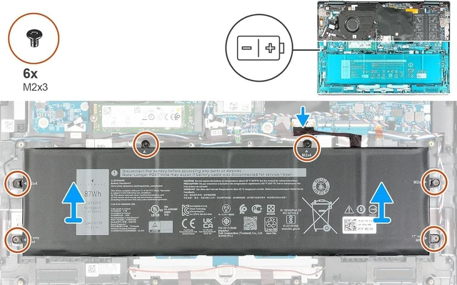 Alt view image 12 of 12 - DELL V6W33 15V 54Wh 4-Cell laptop Battery For Dell Latitude 3320 3330 3420 3520 3530 , Inspiron 3510 3511 3515 3520 3525 3530 5310 5320 5330 5410 5415 5418 5420 5425 5430 5435 5440 5445 5510 5515