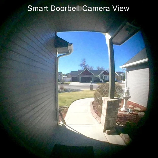 Alt view image 9 of 14 - Smart Door Peephole Camera, 1080P HD Door Eye Hole Camera Night Movement Detection Connection, 220° Wide Angle, for Home Security (32GB)
