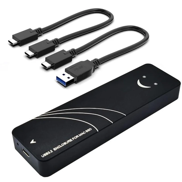 Alt view image 6 of 10 - Sintech USB 3.2 External Case,USB Type C Enclosure,Compatible with 28Pin MacBook Air(Mid 2013-2016) and PRO(Late 2013 - Mid 2015) SSD,Support nVME with ST-NGFF2013