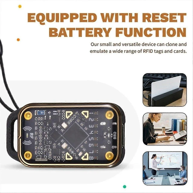Alt view image 12 of 14 - Chameleon Ultra The Ultimate NFC & RFID Emulator Tool, RFID Reader Writer Smart Card Duplicator, Replacement Convenient RFID Key Fob Solution, Opens Access Control Systems (1)