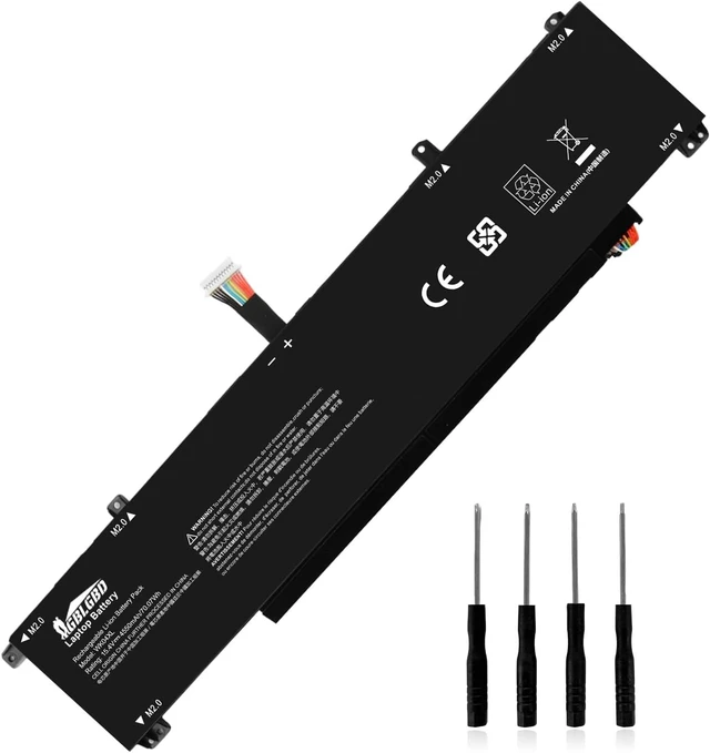 Alt view image 8 of 14 - WK04XL 4-Cell 4550mAh Replacement Battery for HP Victus Gaming 16T-R 16T-R000 16T-R100 / 16T-S 16T-S000 16T-S100 / 16-R000 16-R0097NR Series, Compatible with Part Numbers WK04070XL HSTNN-IB9V