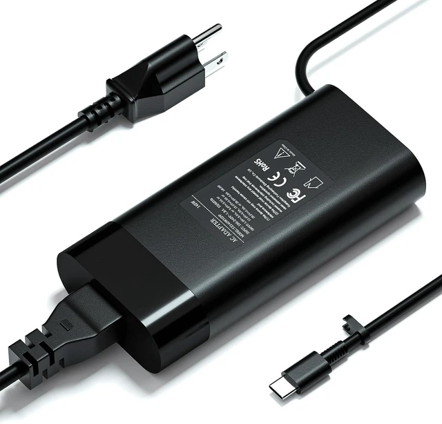 Alt view image 9 of 14 - 140W USB C Charger Compatible with HP OMEN Transcend 14 14-fb0000 14t-fb1000, for HP Spectre X360 2-in-1 16-aa0023dx TPN-LA29 N22270-001 Laptop Adapter Cord