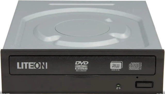 Alt view image 7 of 10 - LITE-ON iHAS324-07 24X SATA Internal DVD/CD Burner Drive, Dual Layer DVD±RW Optical Drive, 48X CD-R Writer, Black