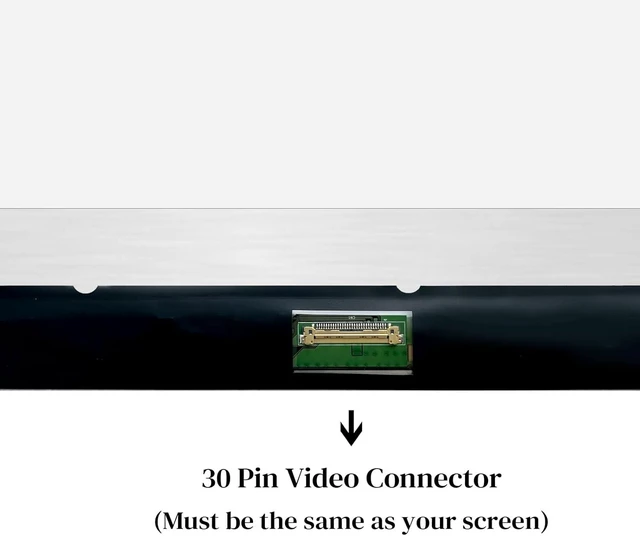 Alt view image 14 of 14 - LCD Screen Replacement for DELL Latitude 5520 5510 5500 FHD 1920X1080P LED Non-Touch IPS Display 30Pin for Non-Touch