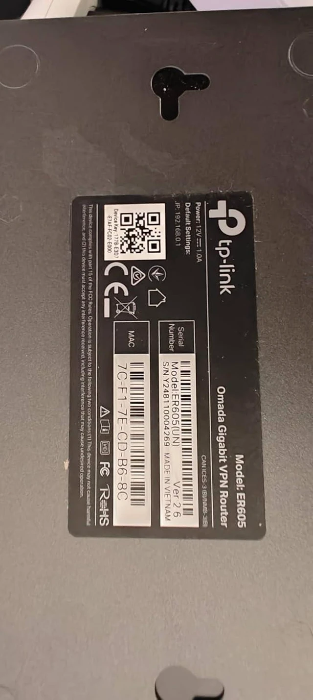 Alt view image 9 of 14 - TP-Link ER605 V2 Wired Gigabit VPN Router, Up to 3 WAN Ethernet Ports + 1 USB WAN, SPI Firewall SMB Router, Omada SDN Integrated, Load Balance, Lightning Protection