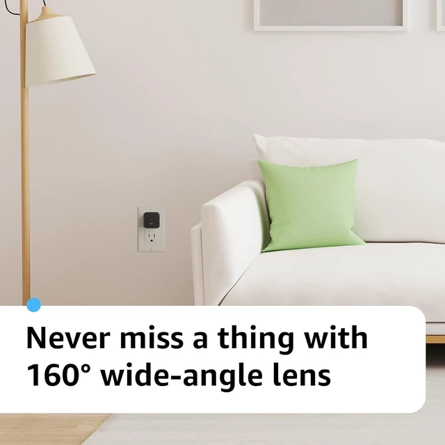 Alt view image 14 of 14 - ALPHA TECH WiFi Smart Camera Charger with Premium Wide-Angle 160° Live Remote View 2.4G/5G WiFi Best Mini TypeC Plug Camera for Pets & Home Real Time Monitoring - iOS Android App