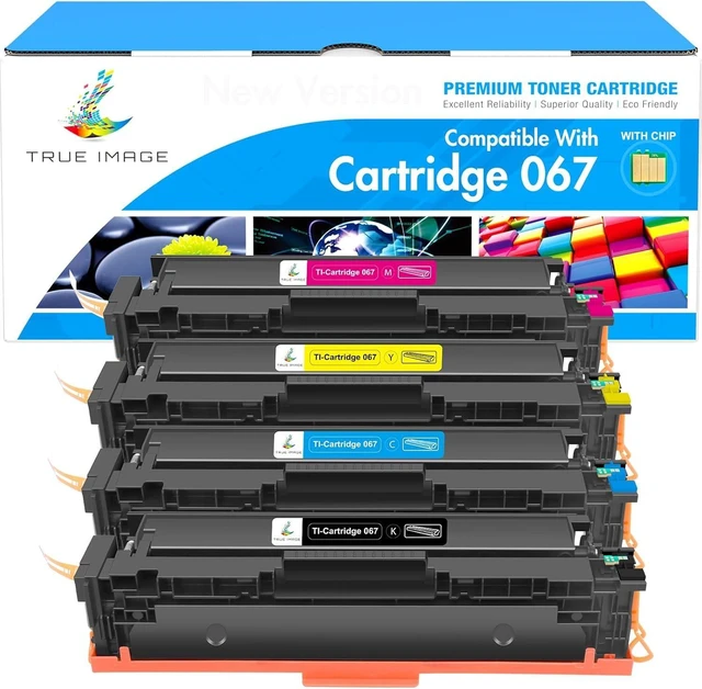 Alt view image 8 of 14 - 067 Toner Cartridge Set 067H MF656Cdw MF654Cdw Compatible for Canon 067 Color ImageCLASS LBP632Cdw LBP633Cdw MF653Cdw MF652Cdw MF651Cw MF650C LBP630C LBP631Cw MF655Cdw Printer High Yield Ink 4 Pack