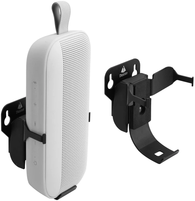 Alt view image 6 of 10 - TXEsign Wall Speaker Mount for Bose SoundLink Flex/Bose New SoundLink Flex 2nd Gen, Metal Wall/Ceiling Mount Angle Adjustable Speaker Bracket Holder