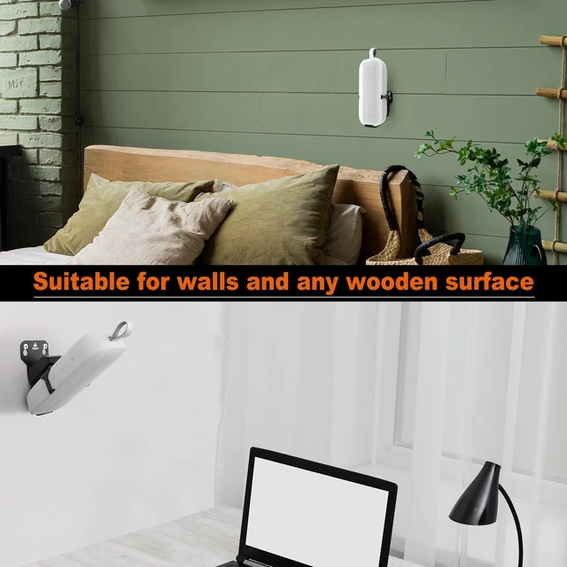 Alt view image 7 of 10 - TXEsign Wall Speaker Mount for Bose SoundLink Flex/Bose New SoundLink Flex 2nd Gen, Metal Wall/Ceiling Mount Angle Adjustable Speaker Bracket Holder