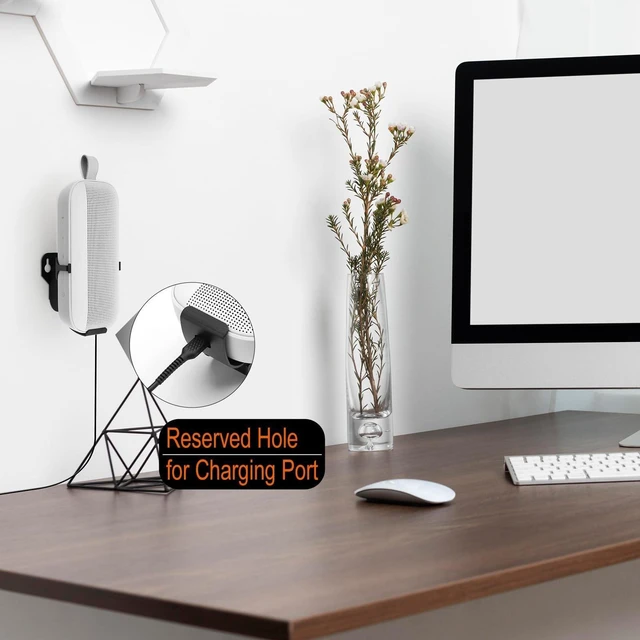 Alt view image 9 of 10 - TXEsign Wall Speaker Mount for Bose SoundLink Flex/Bose New SoundLink Flex 2nd Gen, Metal Wall/Ceiling Mount Angle Adjustable Speaker Bracket Holder