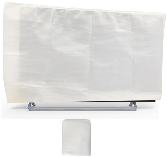 Alt view image 6 of 10 - Foam Flat Screen TV Cover Fits Up to 84"L x 52"W Flat Screen TV(Fits TV Screens up to 86"-90"),TV Display Screen Foam Cover for TV Protection During Storage, Moving, or Home Renovation-1 Pack