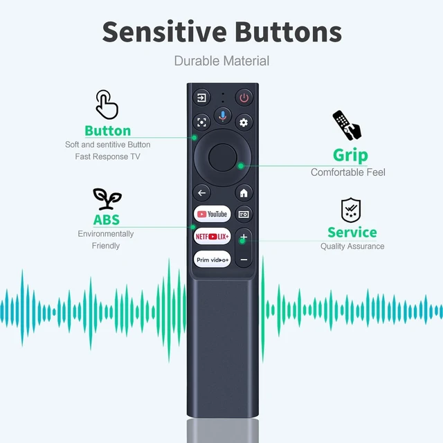 Alt view image 8 of 10 - Snrigw Replacement Remote Control for ETOE Seal Pro,HAPPRUN 510G,TCL C1 A1 GTV Portable Projector