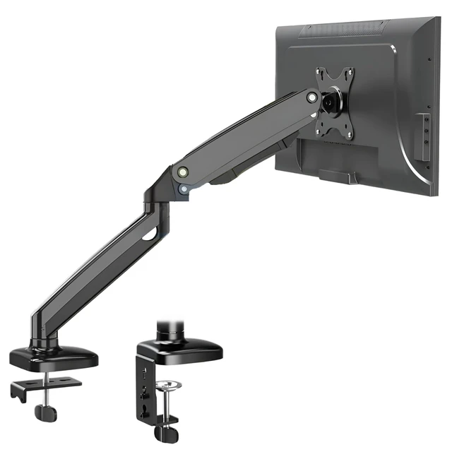 Alt view image 6 of 10 - Josphere Monitor Arm, from 13 to 34 Inch Monitors, Fits Upto 22 lbs Screens with Adjustable Gas Spring Arm, Full Motion Monitor Mount for LCD Computer