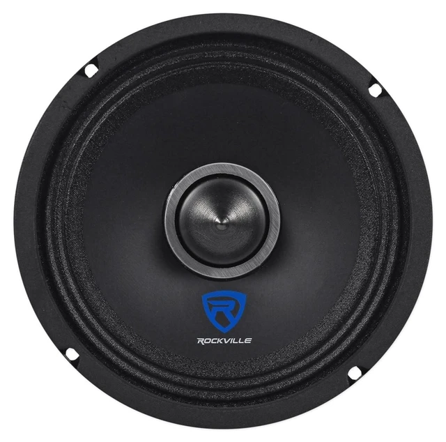 Alt view image 6 of 10 - Rockville RXM68 6.5" Mid-Bass Driver Car Speaker, 150W Peak/75W RMS, 8 Ohm, Open Basket, Kevlar Cone, Super Slim, CEA Compliant, Perfect for Car Audio