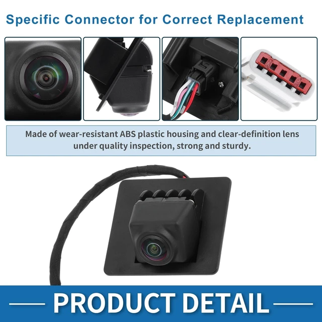 Alt view image 9 of 10 - HOPESPANNER Rear View Camera for Chevrolet Malibu 2016-2022 Park Assist Camera Backup Reverse Camera Replace No.23334180