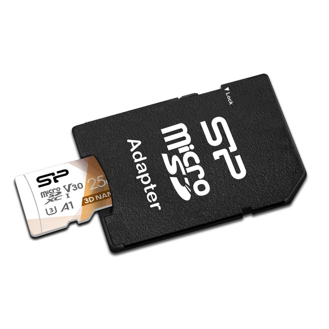 Alt view image 7 of 10 - Silicon Power 256GB Micro SD Card U3 SDXC Up to 100MB/s High Speed Memory Card with Adapter for Nintendo-Switch, Cams and Drones