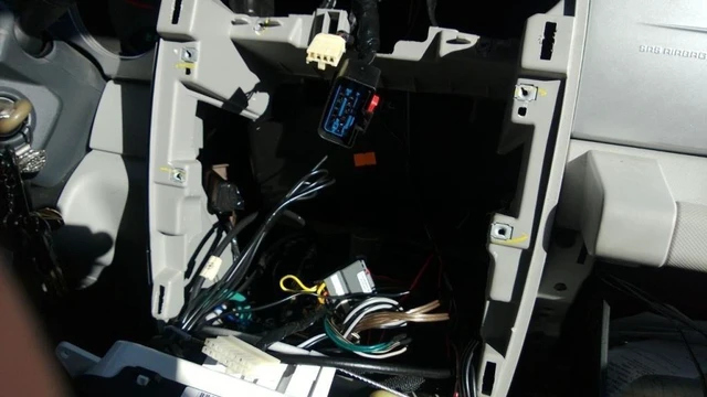 Alt view image 10 of 10 - Aftermarket Radio Double Din Dash Kit Compatible with Chrysler Pt Cruiser 2006-2010