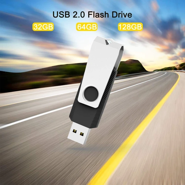 Alt view image 10 of 10 - 20Pack 1GB USB Flash Drive 2.0 Stick, TOPESEL Bulk Thumb Drive Swivel 1GB Pen Drive Jump Drive for Data Storage (20Pack Black)