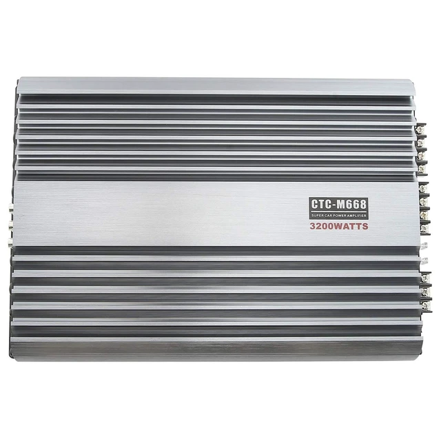 Alt view image 6 of 10 - 3200W 12V 4 Channel Car Amplifier Stereo Power Amp Audio 4CH Bass Sub Woofer