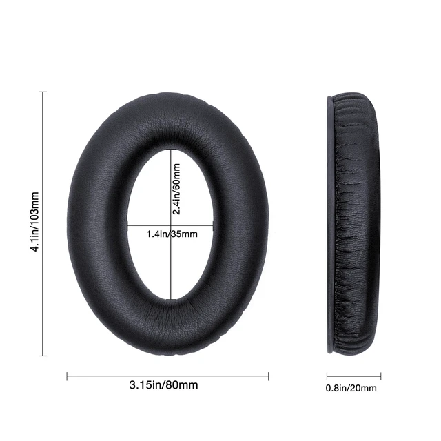 Alt view image 10 of 10 - Voarmaks Ear Pads Headband Refresh Kit for Bose A20 A10 Aviation Headsets