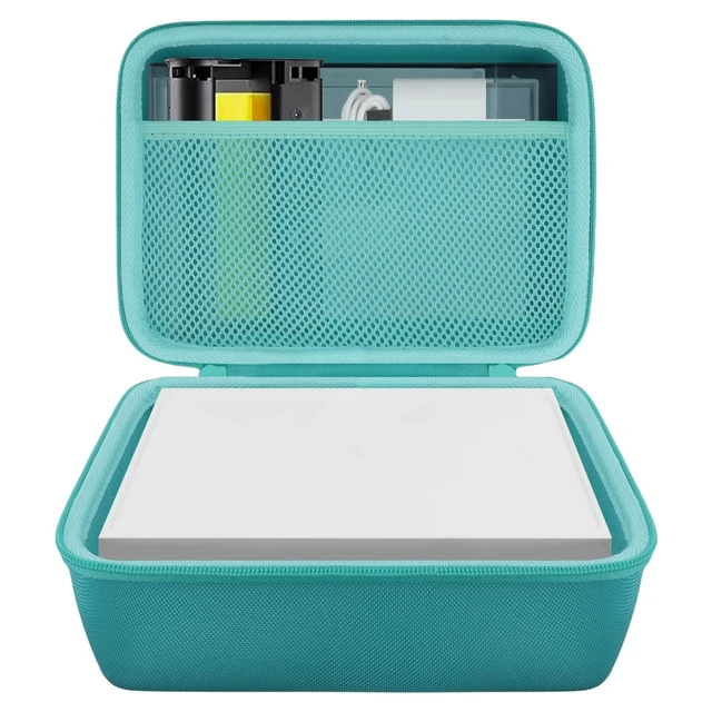 Alt view image 7 of 10 - khanka Case Compatible with M110 M100 M200 Liene 4x6'' Photo Printer, Wi-Fi Picture Printer,Case Only(Blue)