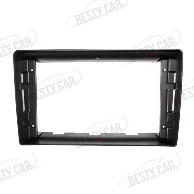 Alt view image 8 of 10 - Fits for Toyota Avensis 2002-2008 Black Car Radio Stereo Fascia Frame Double DIN 10.1 inch Dash Installation Mounting Kit