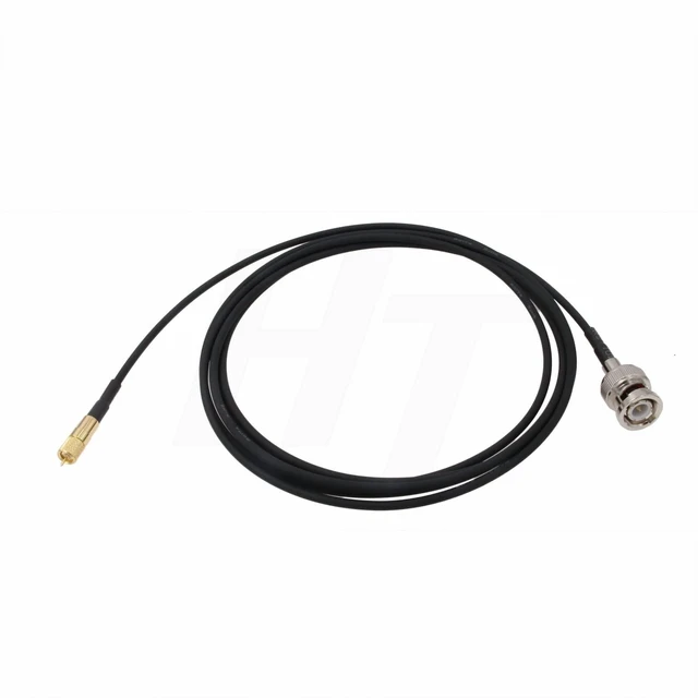 Alt view image 6 of 8 - HangTon BNC to Microdot UNF 10-32 RF Coax Cable for GRAS Mic Vibration Test Sensor Acceleration Meter Transducer Acoustic RG174 50 Ohm 5M