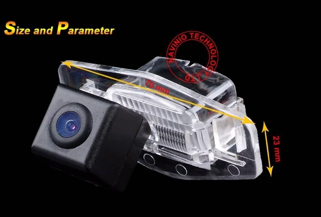 Alt view image 8 of 10 - Navinio Waterproof Vehicle Car Rear View Backup Camera Reverse Parking Vehicle Camera for Accord Pilot Civic Grace Spirior Fit Sedan