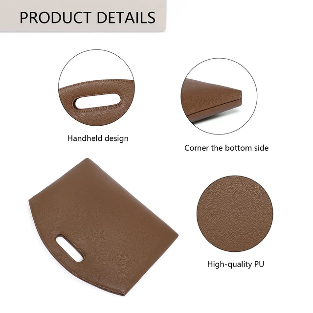 Alt view image 9 of 10 - YONBEN Official Document Computer Bag Stylishly Sleek with Multiple Compartments and Easy to Carry Design (Toffee Brown)