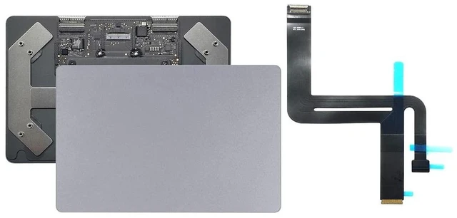 Alt view image 4 of 6 - ICTION New Space Gray Color A2179 Touchpad Trackpad with Cable for MacBook Air 13.3'' A2179 Trackpad 2020 Year