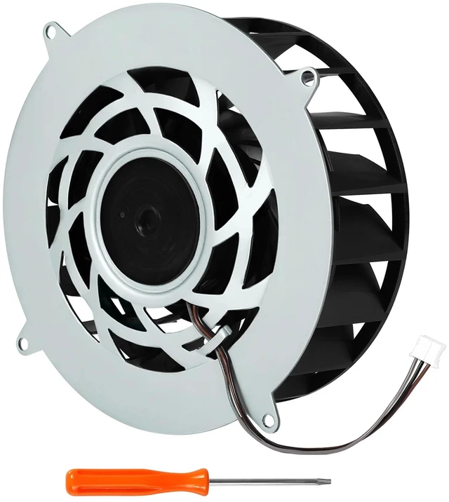 Main image of Ceozon Replacement Internal CPU Cooling Fan 19 Blades Ultra-Quiet High-Speed Motor Compatible with PS5 Slim Disc/Digital Edition, Includes T8 Screwdriver