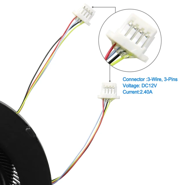 Alt view image 5 of 5 - 2Pack New Replacement Laptop CPU+GPU Cooling Fan for ASUS Rog Zephyrus G14 GA401 GA401I GA401IV GA401IU GA401IH GA401II DFSCK22105182H FMBB DFSCK22115181H FMBC 12V 1A Fan w/ 2 Repair Tools