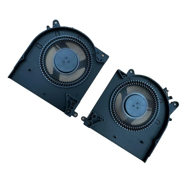 Alt view image 6 of 6 - New Laptop CPU + GPU Cooling Fan for Dell Alienware M15 R3 M15 R4 AWM15-7272WHT-PUS AWM15R4-7689WHT-PUS 7818WHT ALWM15R3 Series 0D1X38 0TG9V0 EG50061S1-C070-S9A EG50061S1-C080-S9A 12V Fan